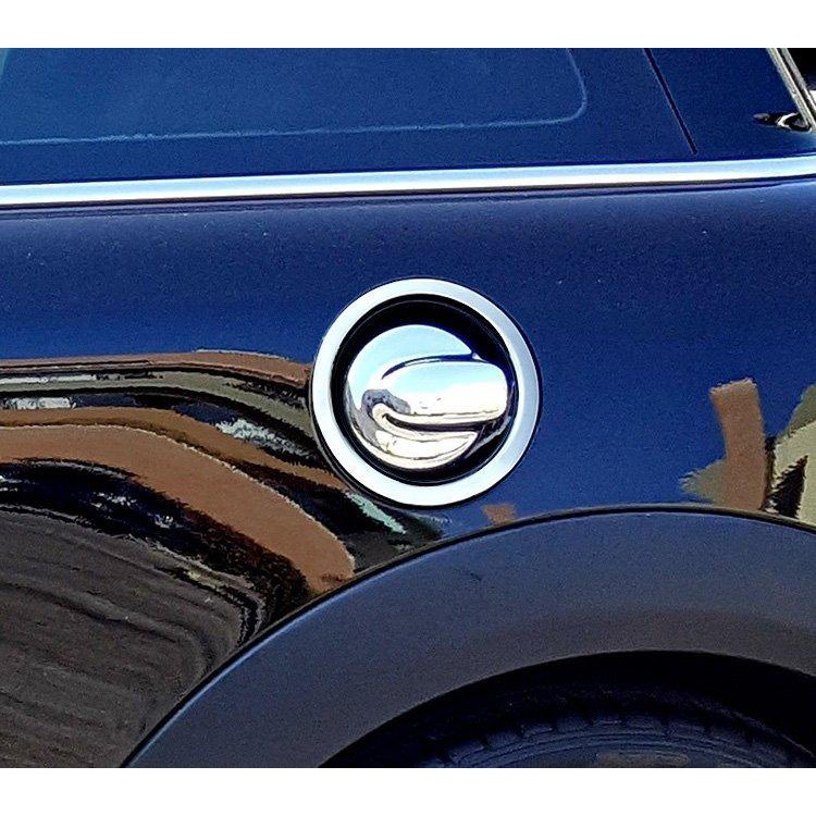 Mini R55 R56 Cooper S 改裝 鍍鉻銀 油箱蓋框 板金框 鍍鉻飾貼 油箱外框 油蓋框飾貼