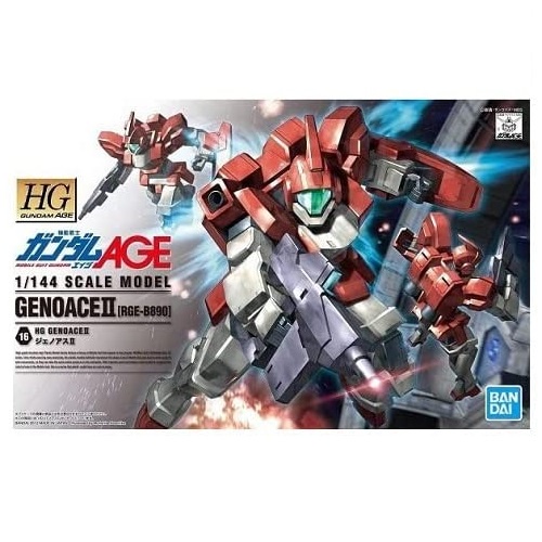 BANDAI 萬代 HG AGE 1/144 16 傑諾亞斯II 組裝模型 東海模型