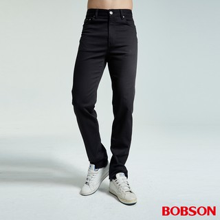 BOBSON 男款高腰膠原蛋白直筒褲1804-87