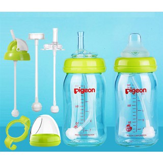 現貨❤️新款寶寶喝水神器-寬口奶瓶變水杯吸管(通用貝親/NUK奶瓶)