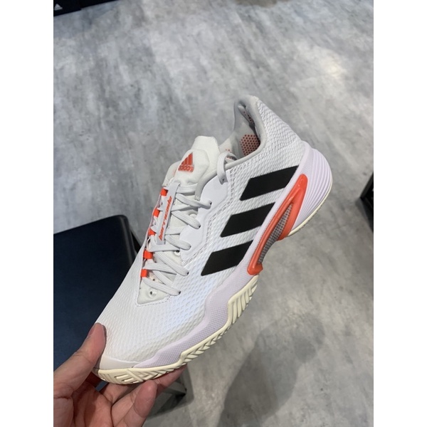  ADIDAS Barricade TOKYO 白 黑 LOGO 網球鞋 男鞋 FZ3935