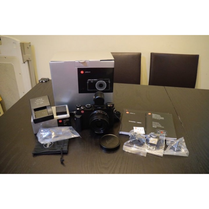 LEICA X 18440 (Typ 113) 數位相機 保固中/1650萬畫素/完整盒裝..含原廠配價.總價10萬