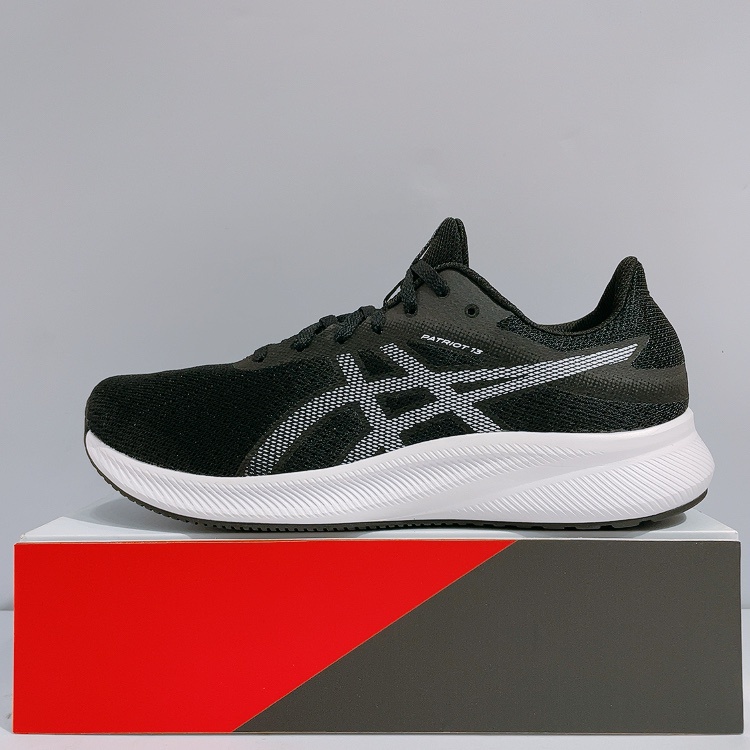 ASICS PATROT 13 男生 黑白色 2E 寬楦 輕量 運動 慢跑鞋 1011B567-001