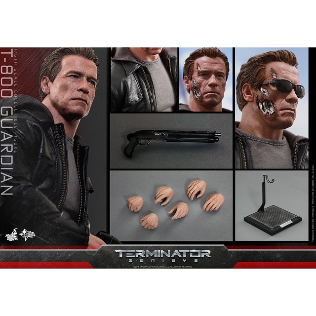 野獸國 Hot Toys – MMS307 –《 魔鬼終結者 》 1/6 比例 T-800 守衛 非 DX10 DX13