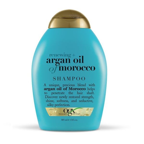 OGX摩洛哥堅果油新生修護洗髮精+潤髮乳，各385ml，全新品