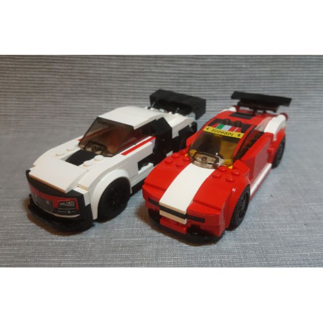樂高 LEGO 樂高 超跑系列 Italia GT2 red / 奧迪跑車 Audi R8 LMS ultra.