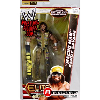 ☆阿Su倉庫☆WWE MACHO MAN RANDY SAVAGE ELITE 23 FIGURE 傳奇巨星精華版人偶