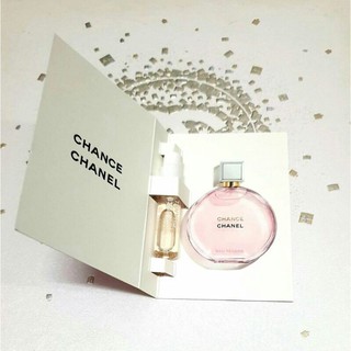 chanel 香奈兒chance 粉紅甜蜜香水1.5ml/公司貨，效期已過