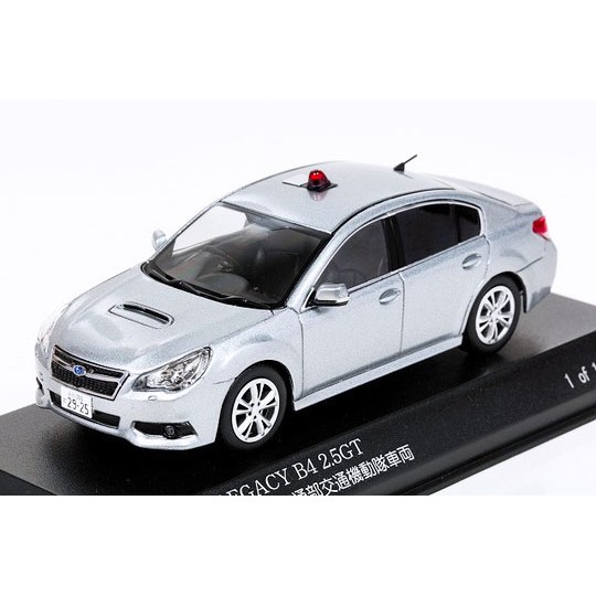 【秉田屋】現貨 Rai's Subaru 速霸陸 Legacy B4 2.5GT 2014 高知縣 覆面警車 1/43