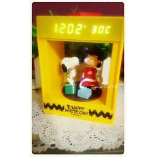 生活用品｜韓國 正版 GS25 史努比 snoopy 電子鐘 電子時鐘 時鐘 禮物 生日禮物 新居禮