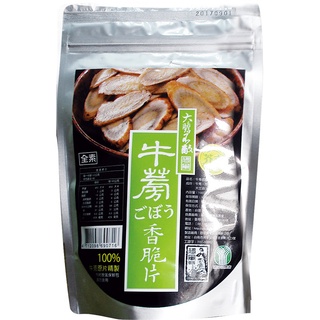 臺南將軍農會 牛蒡脆片-100g/包(芥末)[大買家]