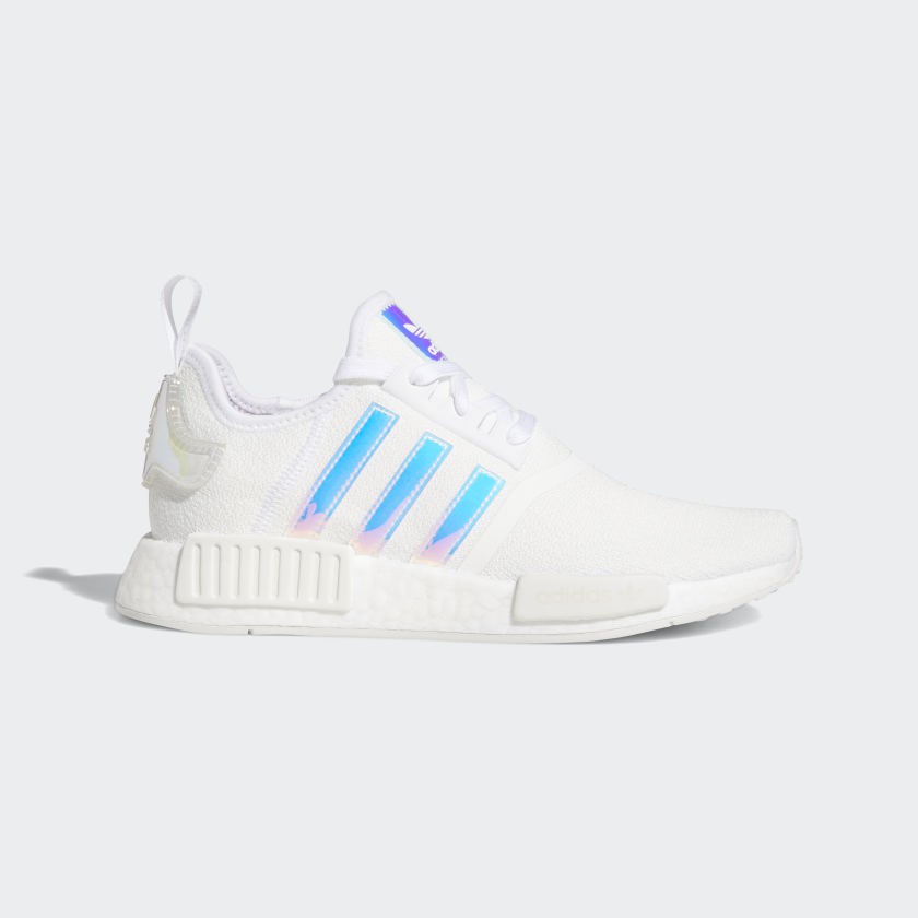 【小八】adidas NMD R1 W White Iridescent 白 鐳射 FY1263