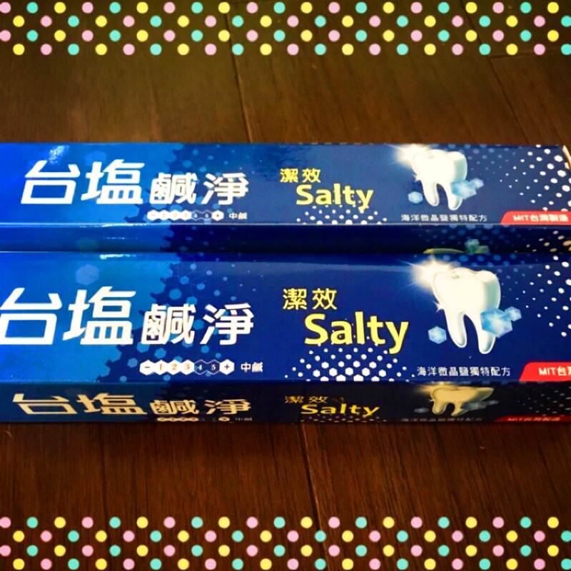《台塩》鹹淨潔效牙膏 (150g) 單條販售 台鹽牙膏 台塩生技