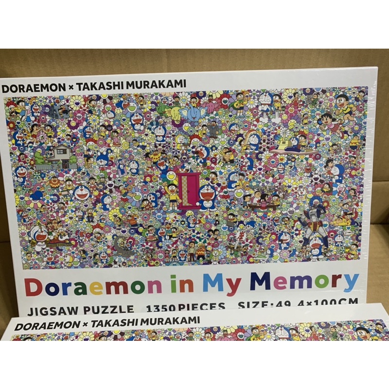 ［現貨］全新村上隆 x 哆啦A夢 THE Doraemon Exhibition KYOTO 2021 拼圖 1350片