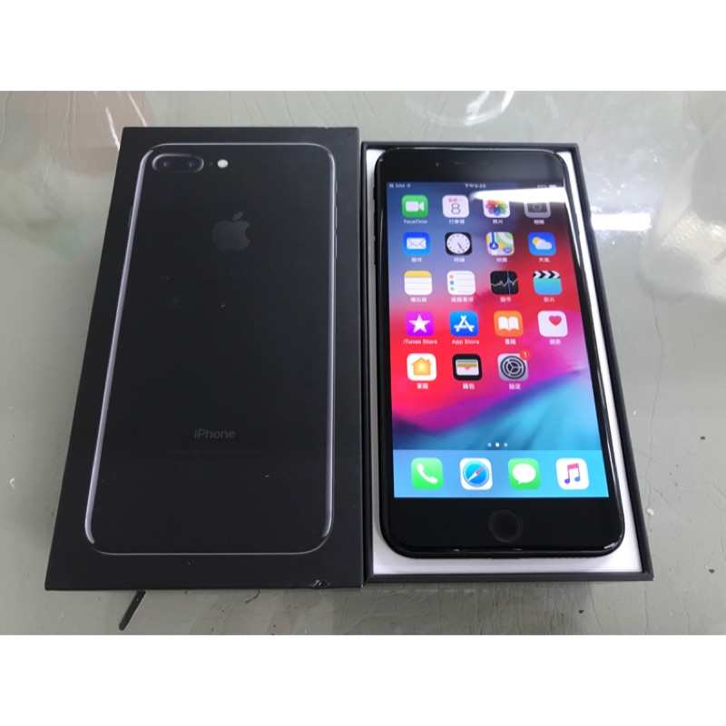 APPLE IPHONE 7 PLUS 128GB 曜石黑 極新！