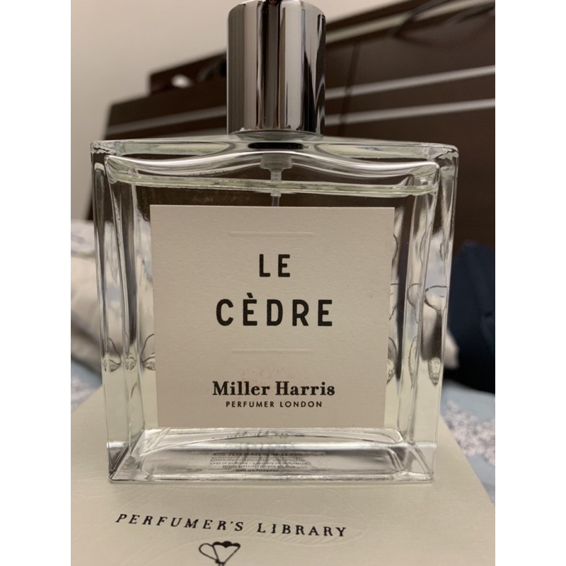 Miller Harris 香氛圖書館雪松淡香精100ml Mh 降價 蝦皮購物