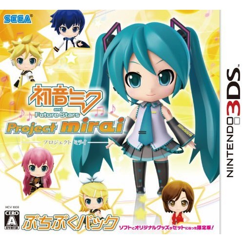 【我家遊樂器】 庫存商品  3DS-初音未來與明日之星 未來計畫(限定日版特典附)