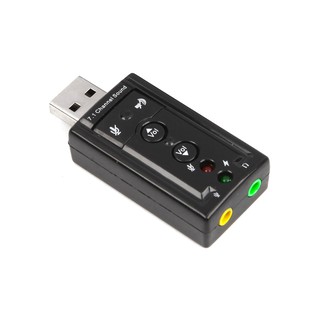 USB 音效卡 外接音效卡 7.1聲道