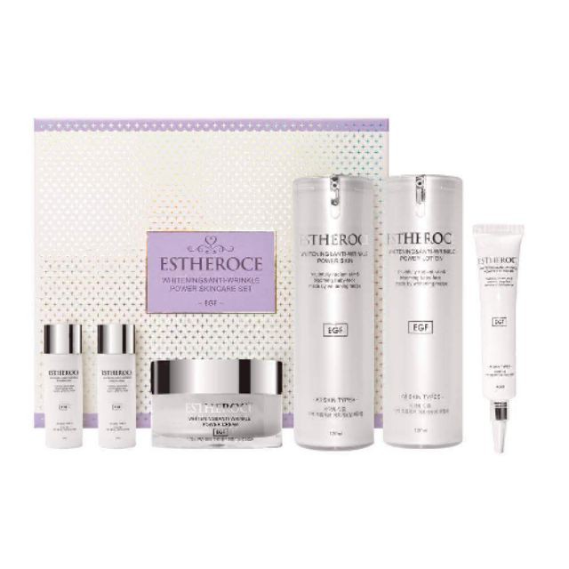 韓國egf 能量緊緻精華化妝水乳液面霜眼霜1ml 蝦皮購物