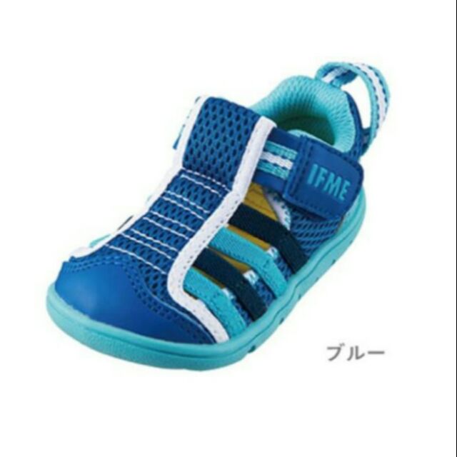 【預購6/12結單】全新日本代購 IFME健康機能水鞋 涼鞋 藍（12、13）