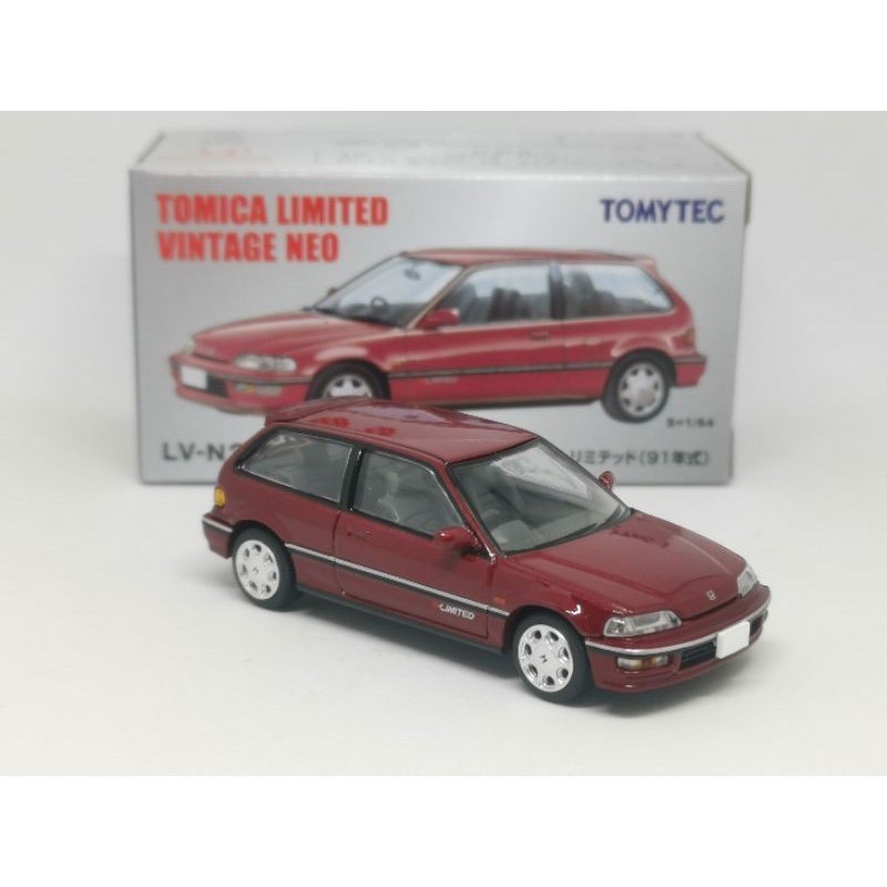 🔥阿瑋的小舖🔥 附贈膠盒 TOMYTEC TLV LV-N207b Honda Civic 25X・S-Limited
