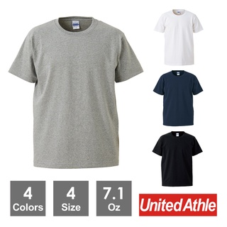 『United Athle』4252-01 7.1oz 重磅 素面 圓領 短袖 T恤