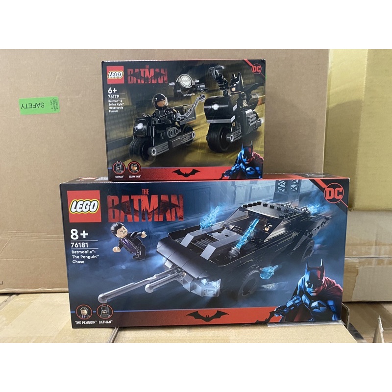 樂高LEGO 全新現貨 76179與貓女的摩托車追擊 76181與企鵝人的追擊 DC蝙蝠俠 蝙蝠車