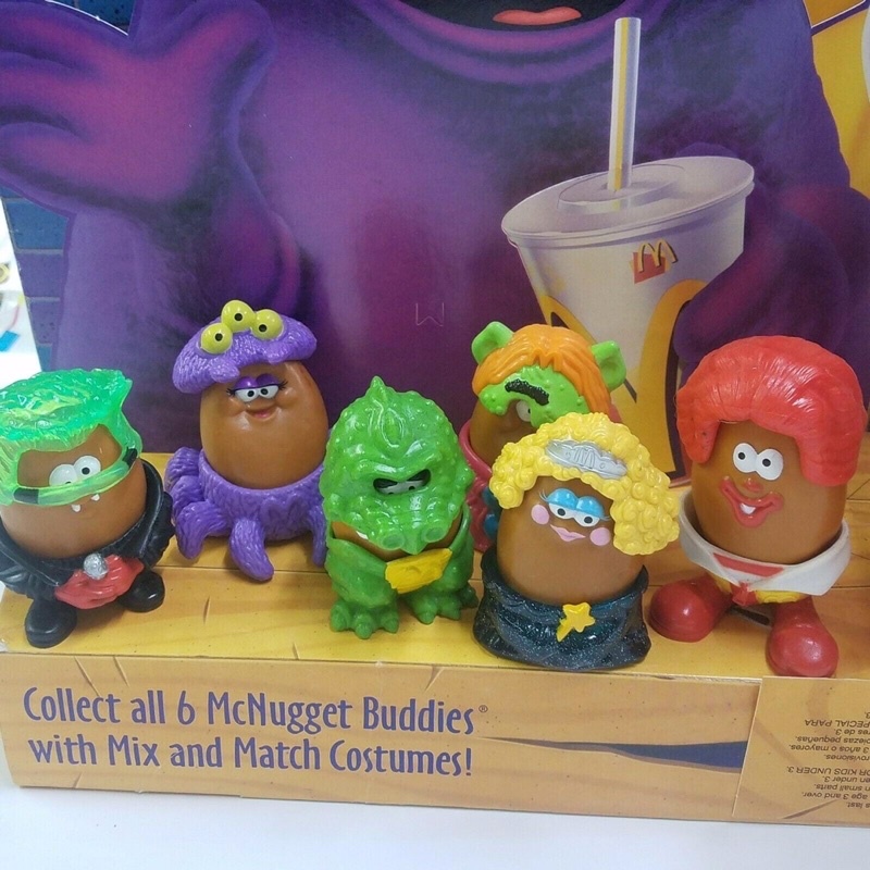 1996 麥當勞 快樂兒童餐 萬聖節 雞塊寶寶 McNugget Buddies Halloween