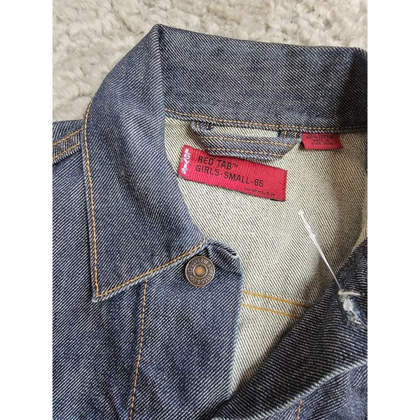 貓小姐，男裝s偏小xs帥哥適合香港製，Levis78000_0339牛仔外套很新#找貨碼15