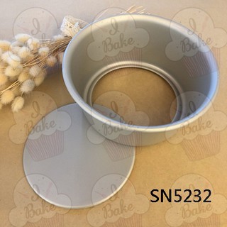 ＊愛焙烘焙＊ 三能 6吋活動布丁模(陽極) SN5232 蛋糕模 戚風模 活動模