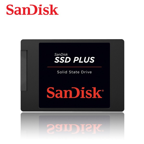 SanDisk 1TB 2TB SSD PLUS 2.5吋 SATA3 固態硬碟 薄型設計