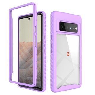 無保護貼！矽膠殼 谷歌 Google Pixel 7 6 Pro 5 XL 6A 5A 4A 5G 耐衝擊手機殼 全包保