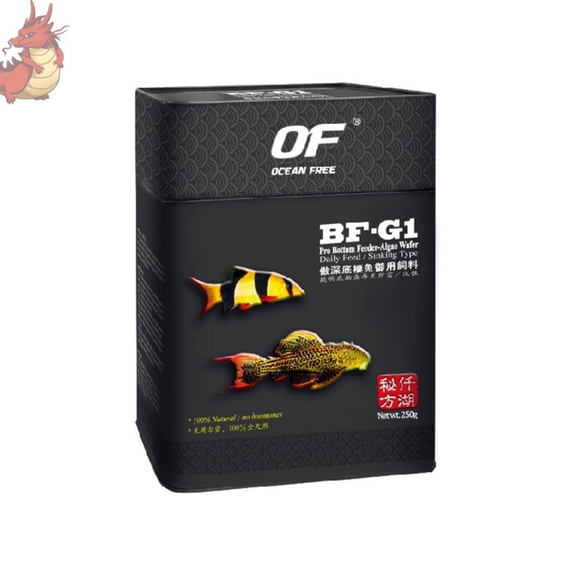 ✨領券免運✨《胖頭龍批發工廠》仟湖 BF-G1 專業異形與底棲魚飼料 異形 底棲魚 水族