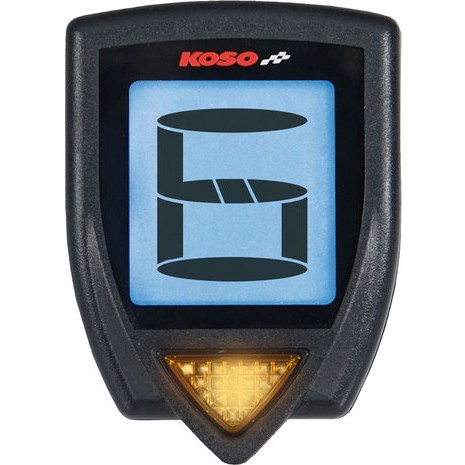 【德國Louis】KOSO 檔位表 藍光螢幕數字顯示摩托車重機重車通用打檔換檔指示器含換檔燈檔位燈號編號10034734