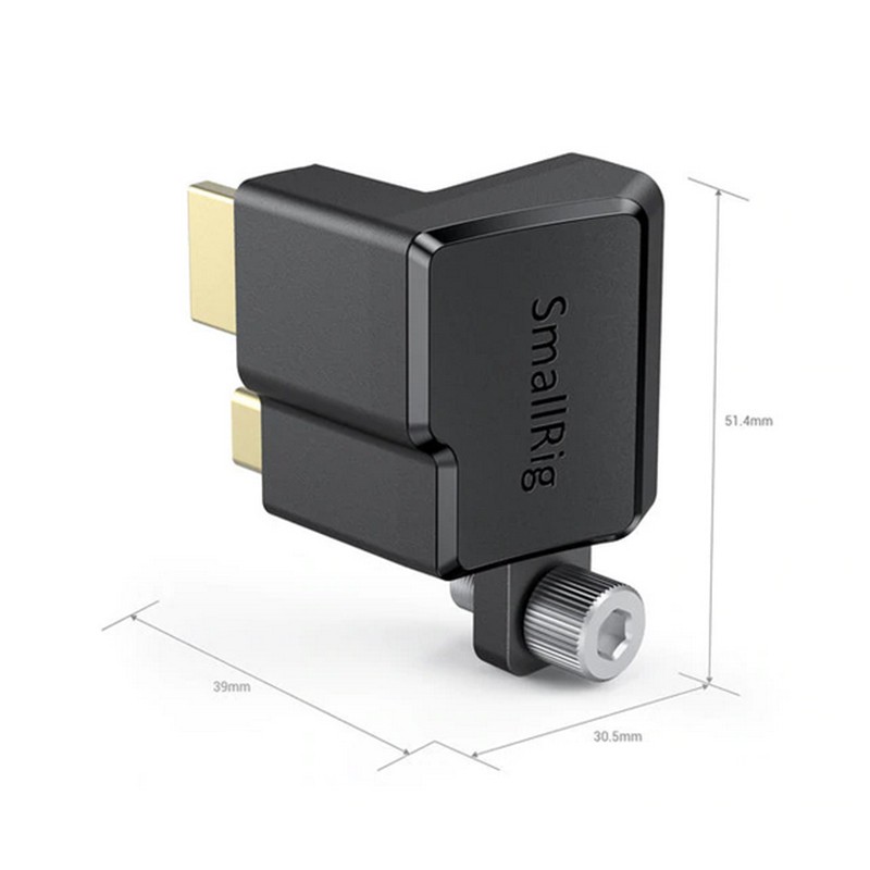 ◎兔大叔◎ 含稅 SmallRig 2700 HDMI USB-C 直角 轉接頭 for BMPCC 4K 專用