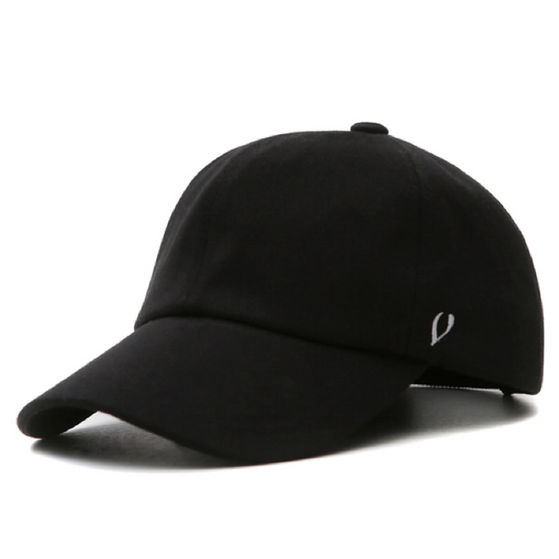 韓國代購 VIBRATE BLACK LINE - REAL COTTON BALL CAP