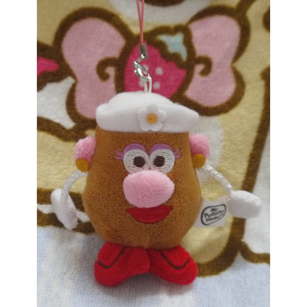 日版﹝Disney﹞限定※﹝玩具總動員﹞TOY STORY蛋頭先生※【Mr.Potato Head蛋頭太太造型】絨毛布偶