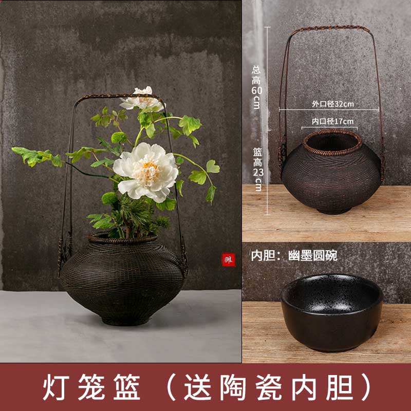 2021超人気 竹製品 花器 ラウンド 寿籃作 別府 別府 寿籃作 竹製品