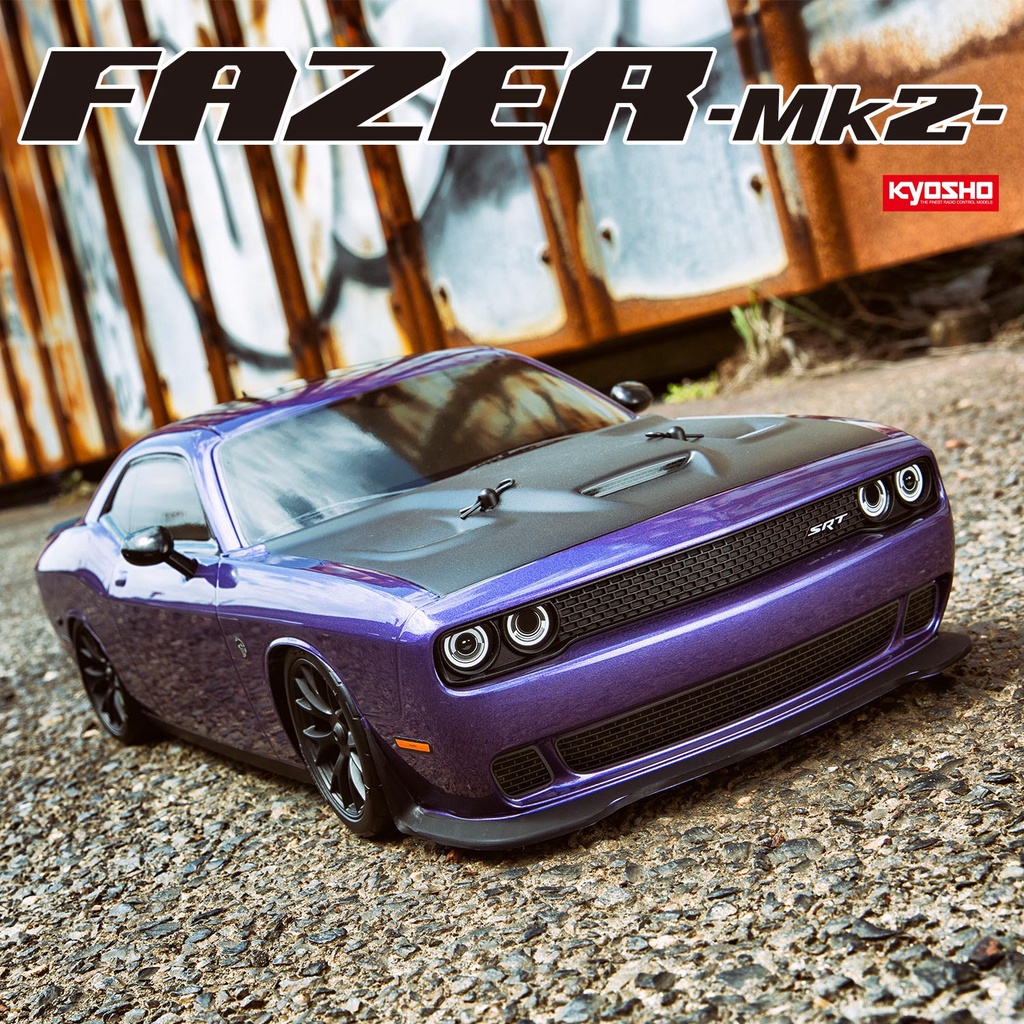 【KYOSHO 京商】34415T1 1/10 EP FAZER MK2 道奇 Challenger SRT 全套組