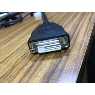 點子電腦☆北投 DP to DVI 轉接線 display port 約24公分 ☆290元