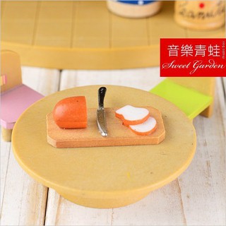 Sweet Garden, 迷你切土司板 袖珍娃娃屋DIY配件 廚房野餐道具