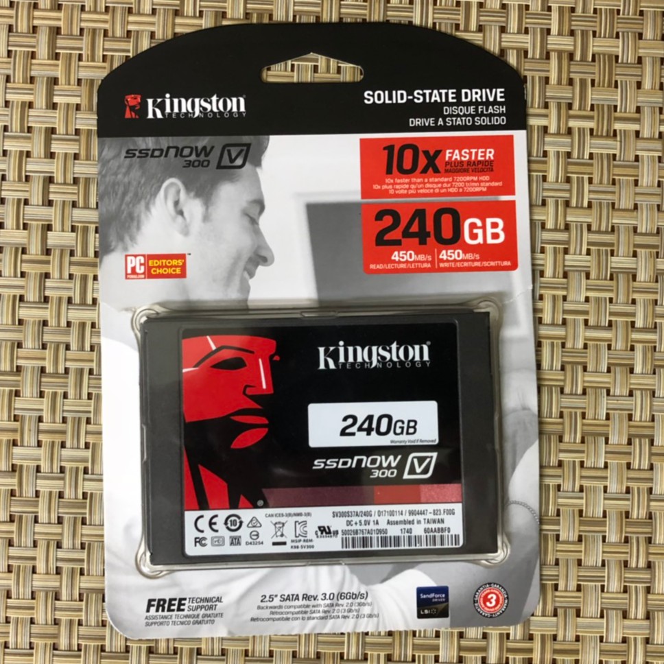 (二手) Kingston  金士頓 SSD Now V300 240G SV300S37A 固態硬碟