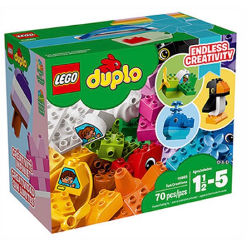 [全新]樂高LEGO Duplo 幼兒系列 - LT10865 趣味創作盒