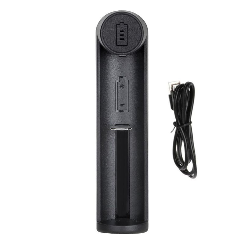 Edb* USB 端口鋰離子電池充電器適用於 21700 20700 26650 18650 18490 3 7V 電池