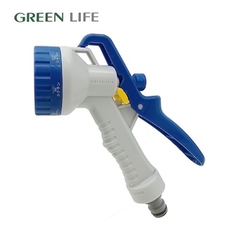 【日本 GREEN LIFE】7段夾式小水槍 (澆花、洗車、灑水)