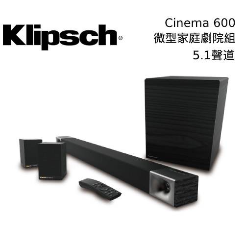 Klipsch 古力奇cinema 600 Soundbar Surround3 5 1聲道劇院組 聊聊再折 蝦皮購物