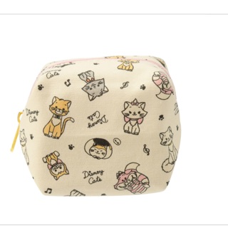 日本Disney store 妙妙貓 化妝包 零錢包 小包 附商店提袋 現貨