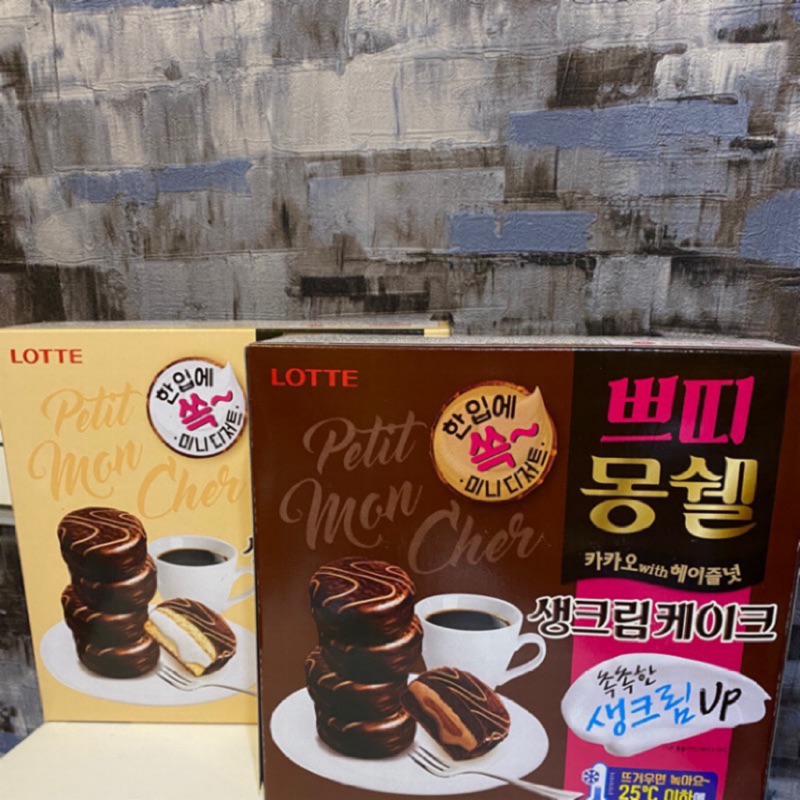 韓國 Lotte 夢雪迷你巧克力派 12入/198g