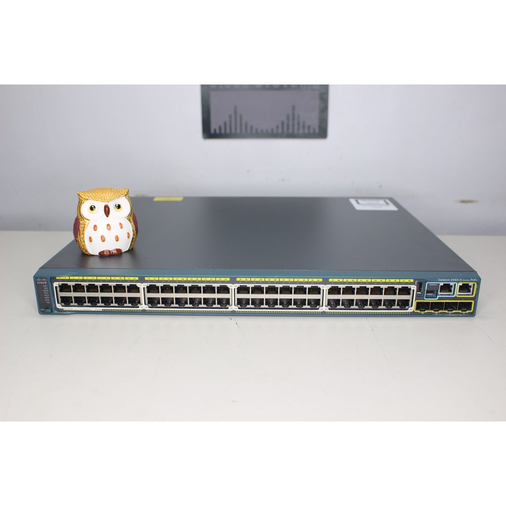Cisco Catalyst 2960-S WS-C2960S-48LPS-L 48 Port PoE Gigabit
