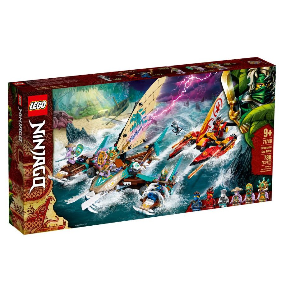 【台南 益童趣】LEGO 71748 忍者系列 雙體船海上大戰 Ninjago